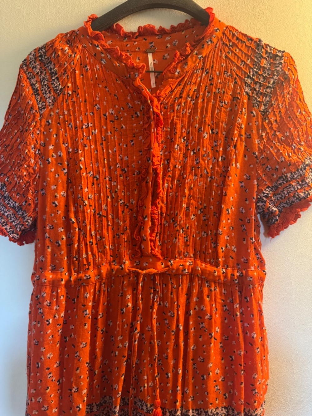 Free People Flowy Summer Sundress - Picture 4 of 6